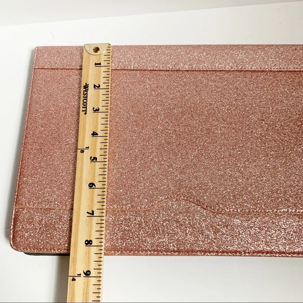 ROSEGOLD GLITTER COMPUTER LAPTOP CASE Compatible with MacBook Pro 13 Inch